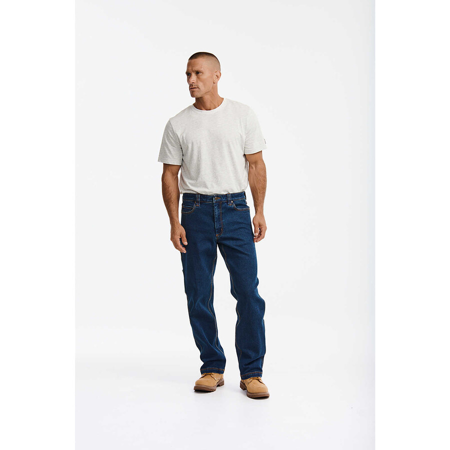 relaxte jeans in timmermansstijl voor heren