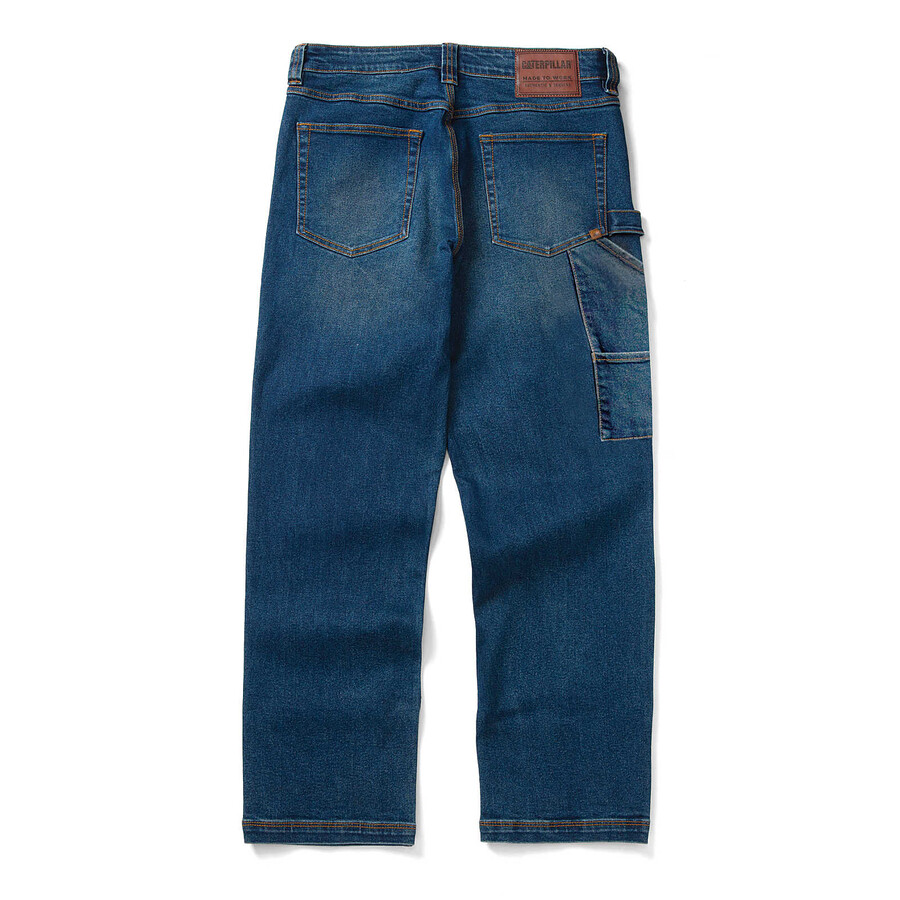 relaxte jeans in timmermansstijl voor heren