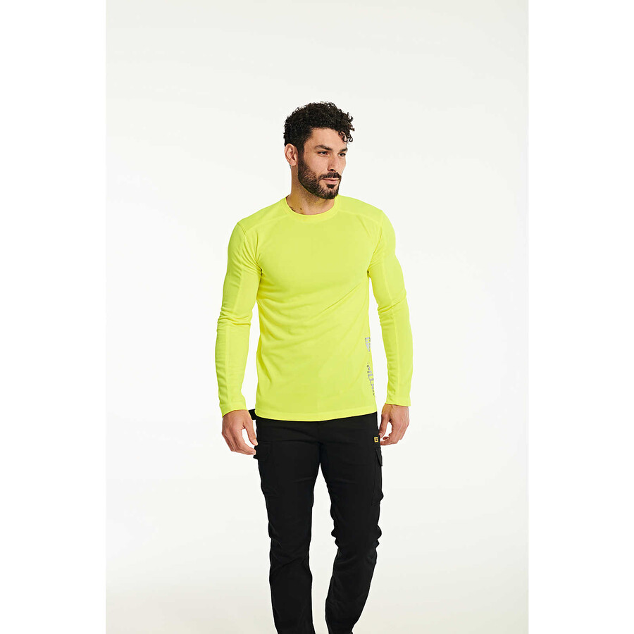 coolmax t-shirt met lange mouwen voor heren