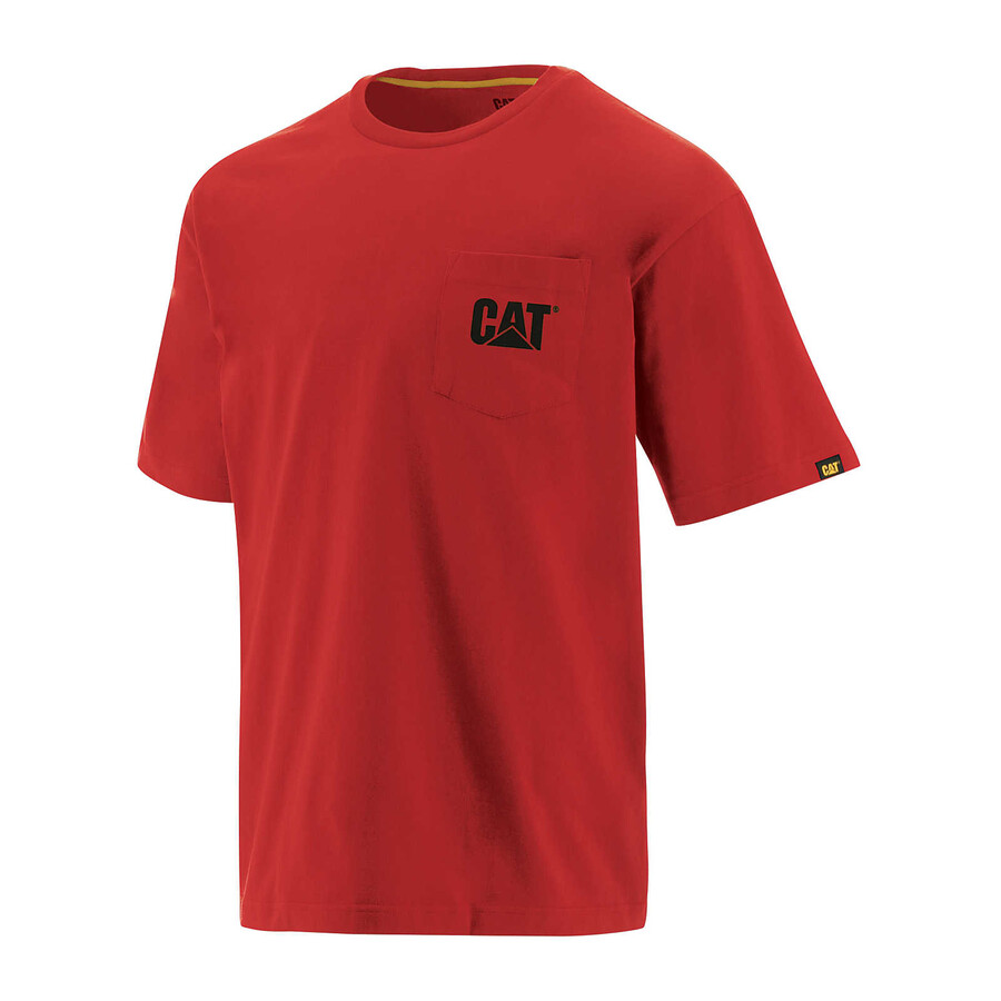 heren trademark t-shirt met borstzak