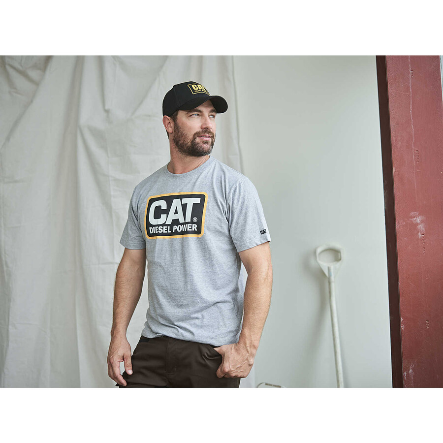 diesel power t-shirt voor heren