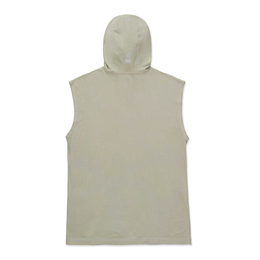 mouwloos t-shirt met capuchon voor heren