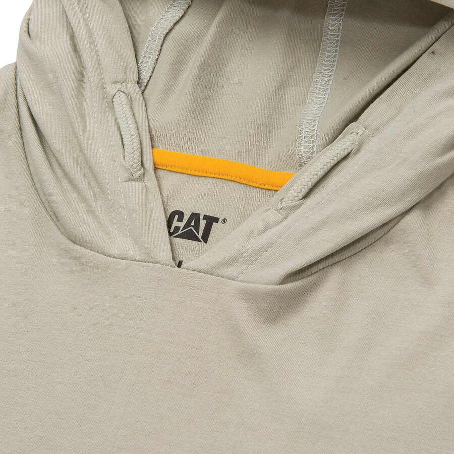 mouwloos t-shirt met capuchon voor heren