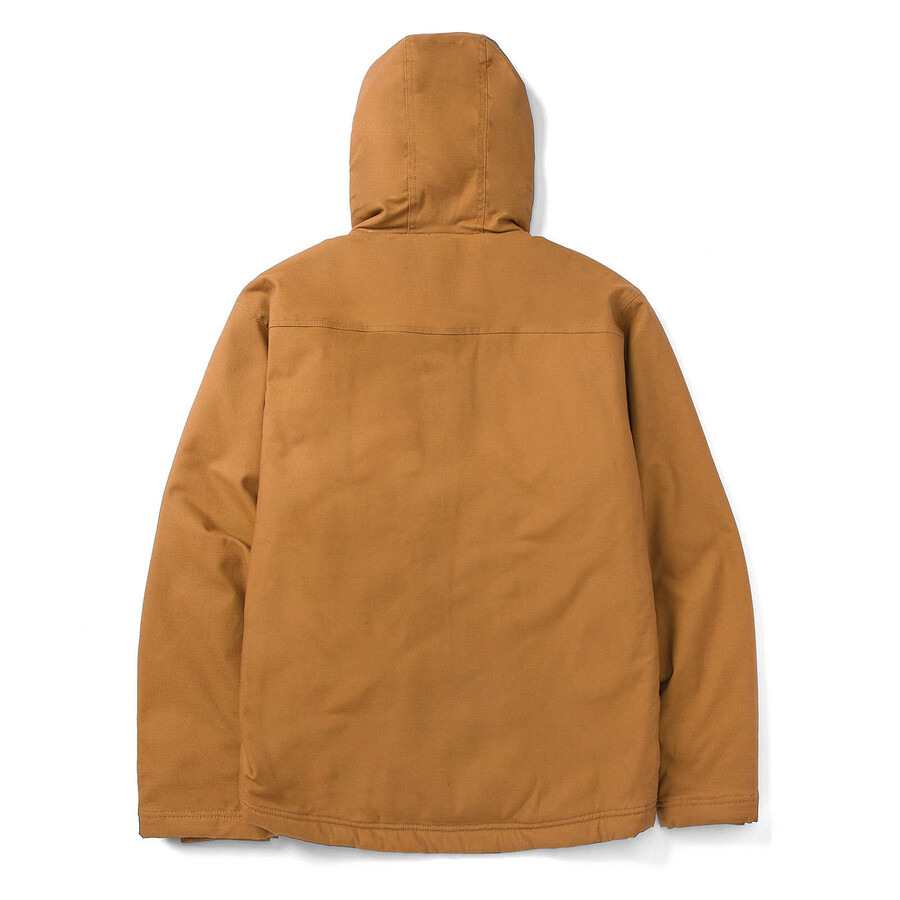 herenjas met capuchon en sherpa-voering