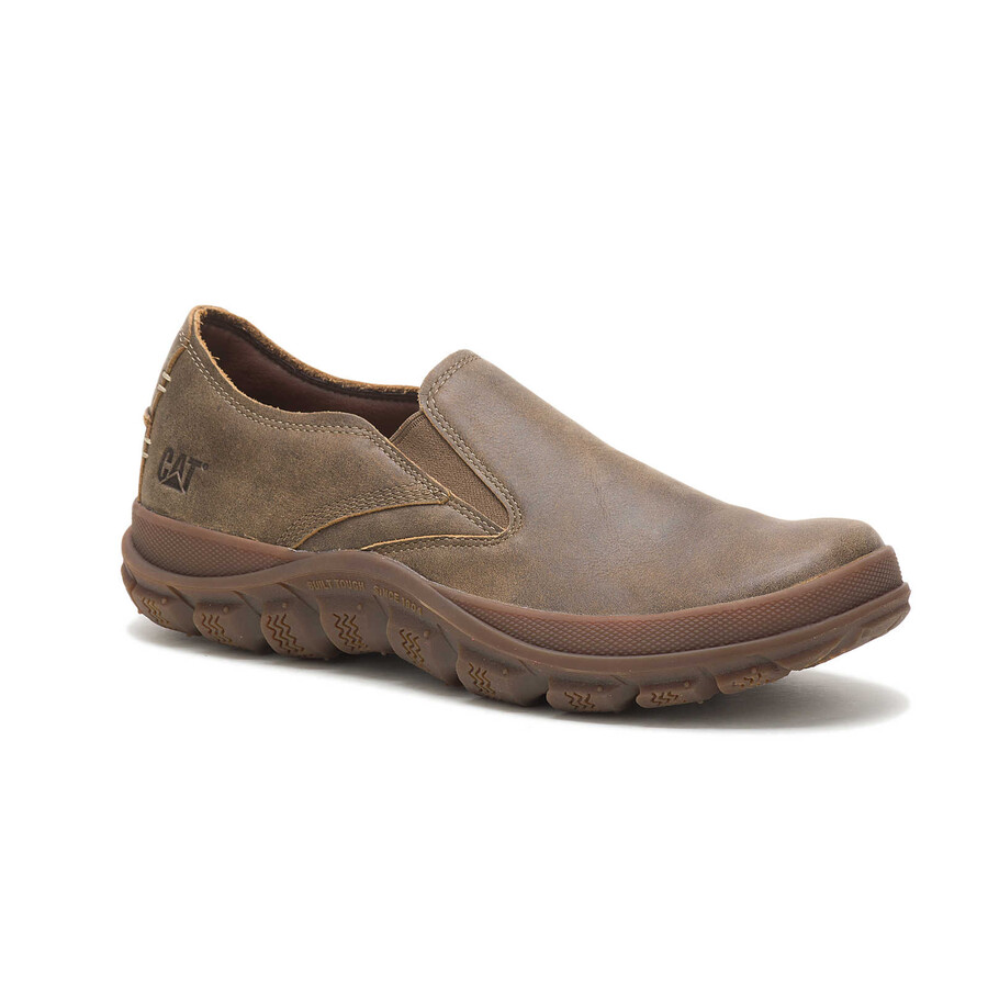 heren slip-on schoen met verstevigde naad