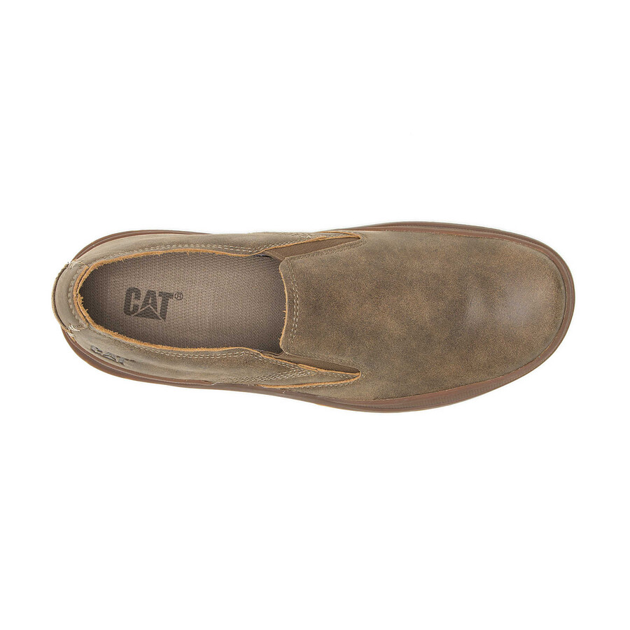 heren slip-on schoen met verstevigde naad