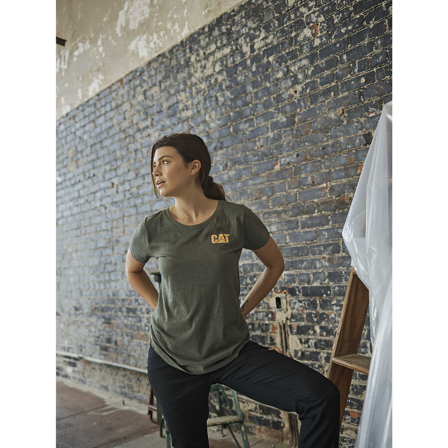 dames t-shirt met logo