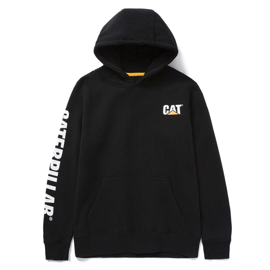 dames hoodie met logo en bannerprint