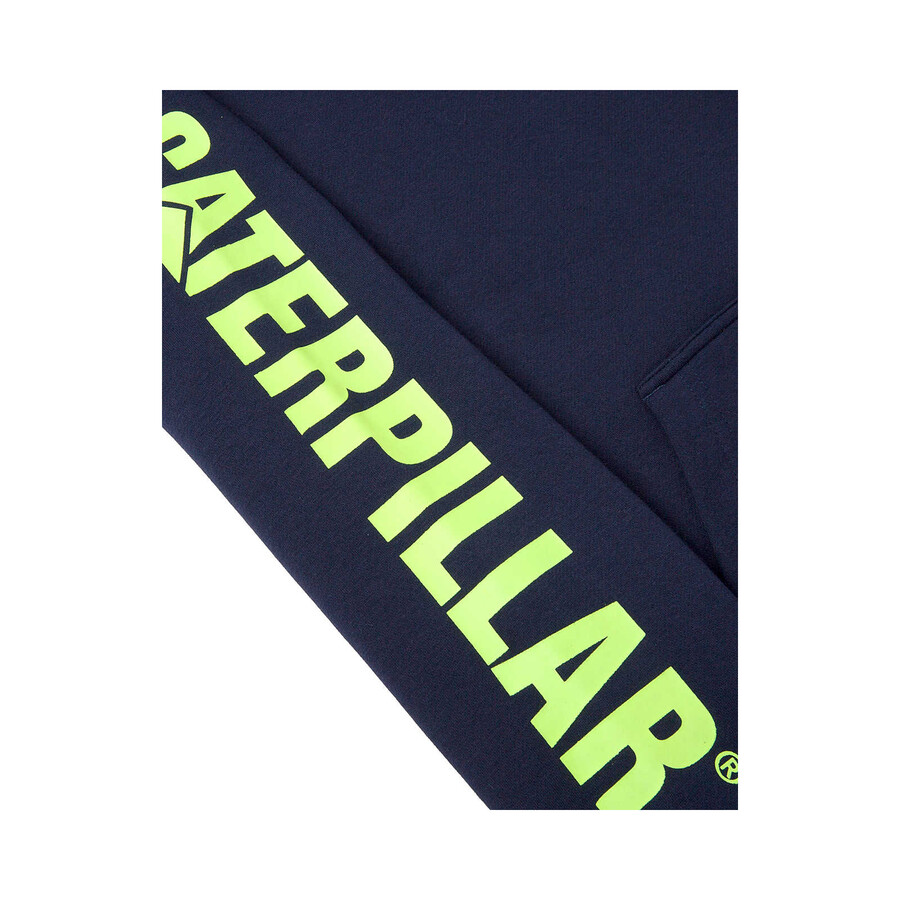dames hoodie met logo en bannerprint