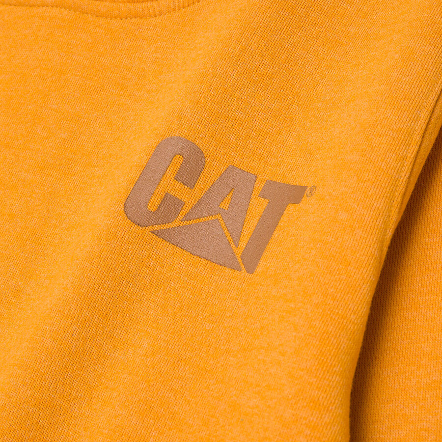 dames hoodie met logo en bannerprint